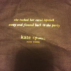 Kate Spade dust cover bag.  Large